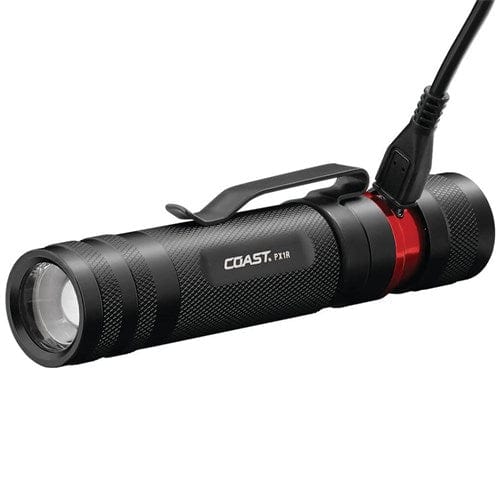 coast px1r 460 lm rechargeable focusing led flashlight PX1R Rechargeable Pure Beam Focusing LED Torch COAPX1R by Coast