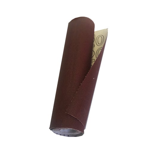 120G x 300mm x 10m White Abrasive / Sandpaper Emery Cloth Roll 10m-120 by Colour Coded Grit