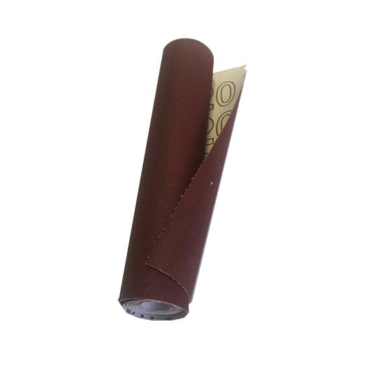 120G x 300mm x 2m White Abrasive / Sandpaper Emery Cloth Roll 2m-120 by Colour Coded Grit