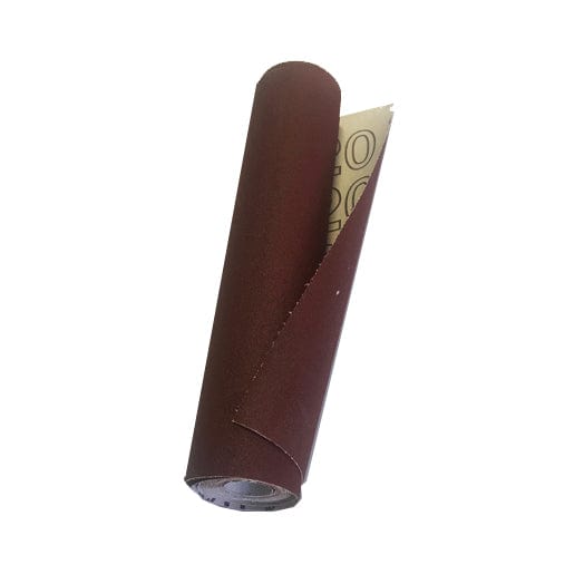 120G x 300mm x 5m White Abrasive / Sandpaper Emery Cloth Roll 5m-120 by Colour Coded Grit