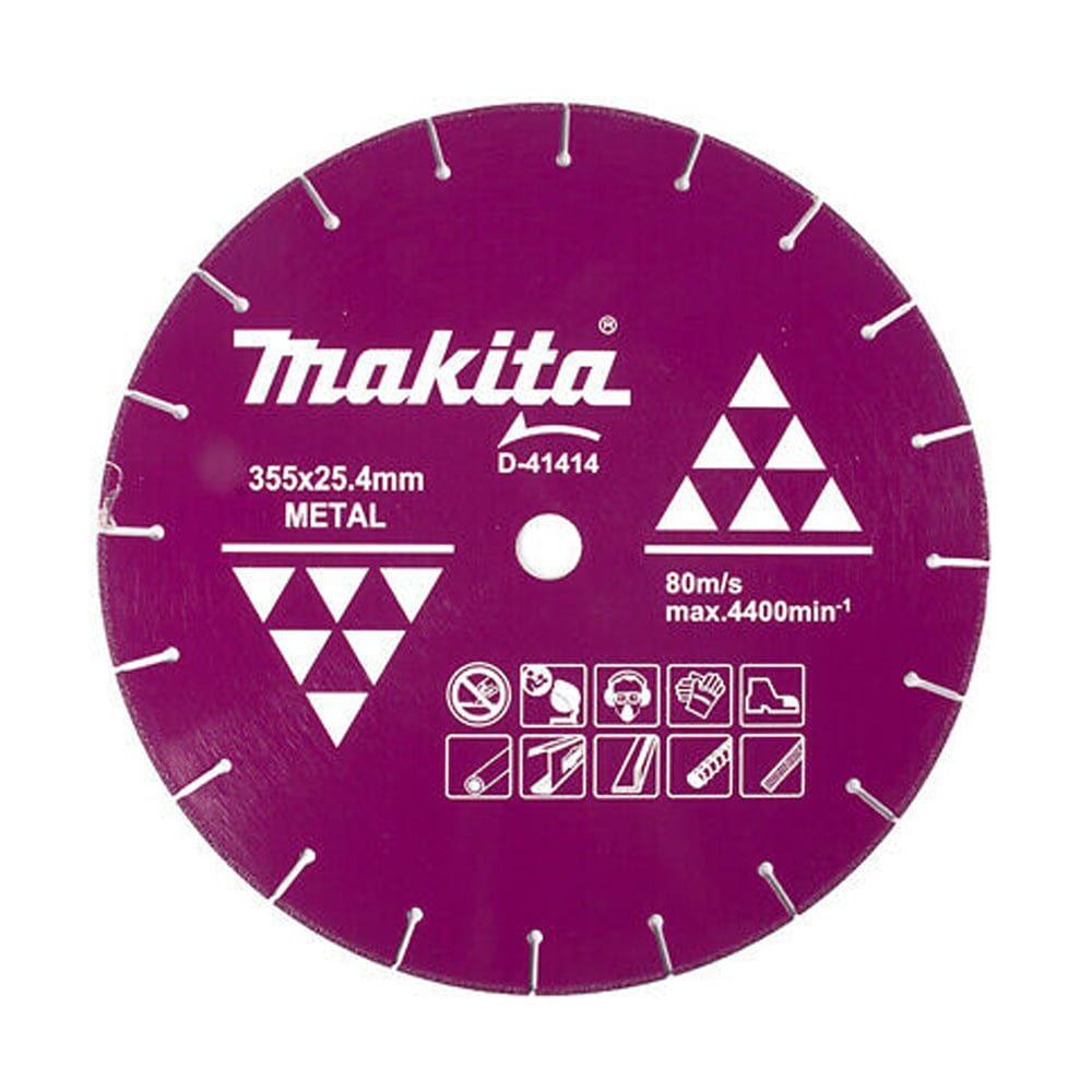 356mm (14") Diamond Chop / Cut Off Saw Blade D-41414 by Makita