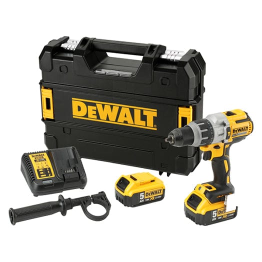 18V 5.0Ah Brushless Hammer Drill Kit DCD996P2-XE by Dewalt