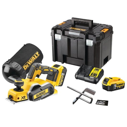 18V 5.0Ah Brushless Planer Kit DCP580P2-XE by Dewalt