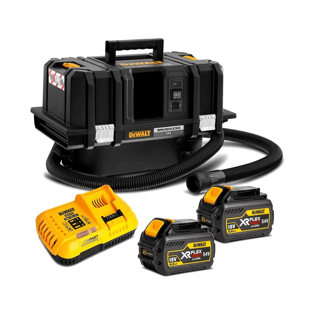54V 2x6.0Ah FlexVolt XR Li-ion M-Class Dust Extractor Kit DCV586MT2-XE by Dewalt