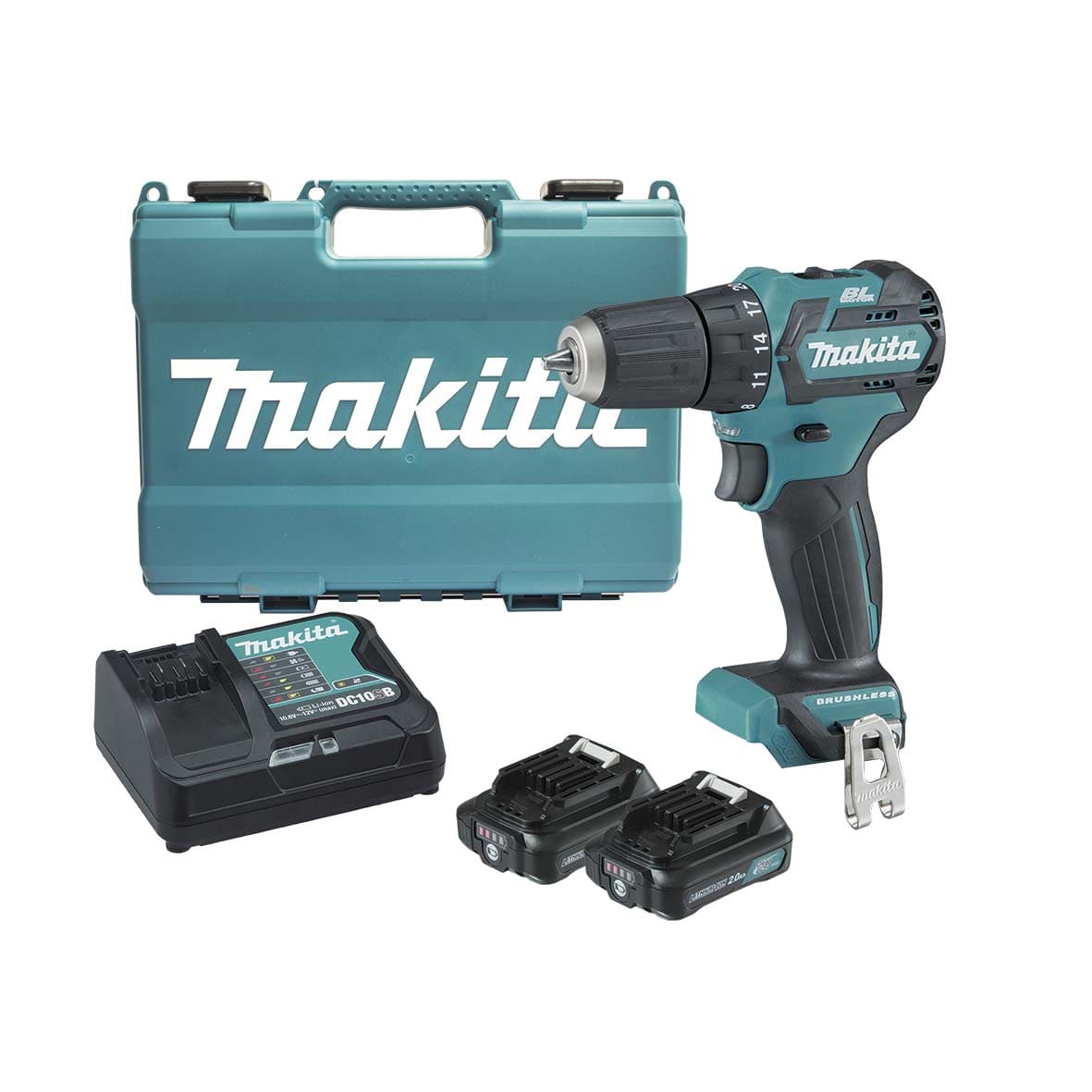 12V Brushless Drill Driver Kit DF332DSAE by Makita