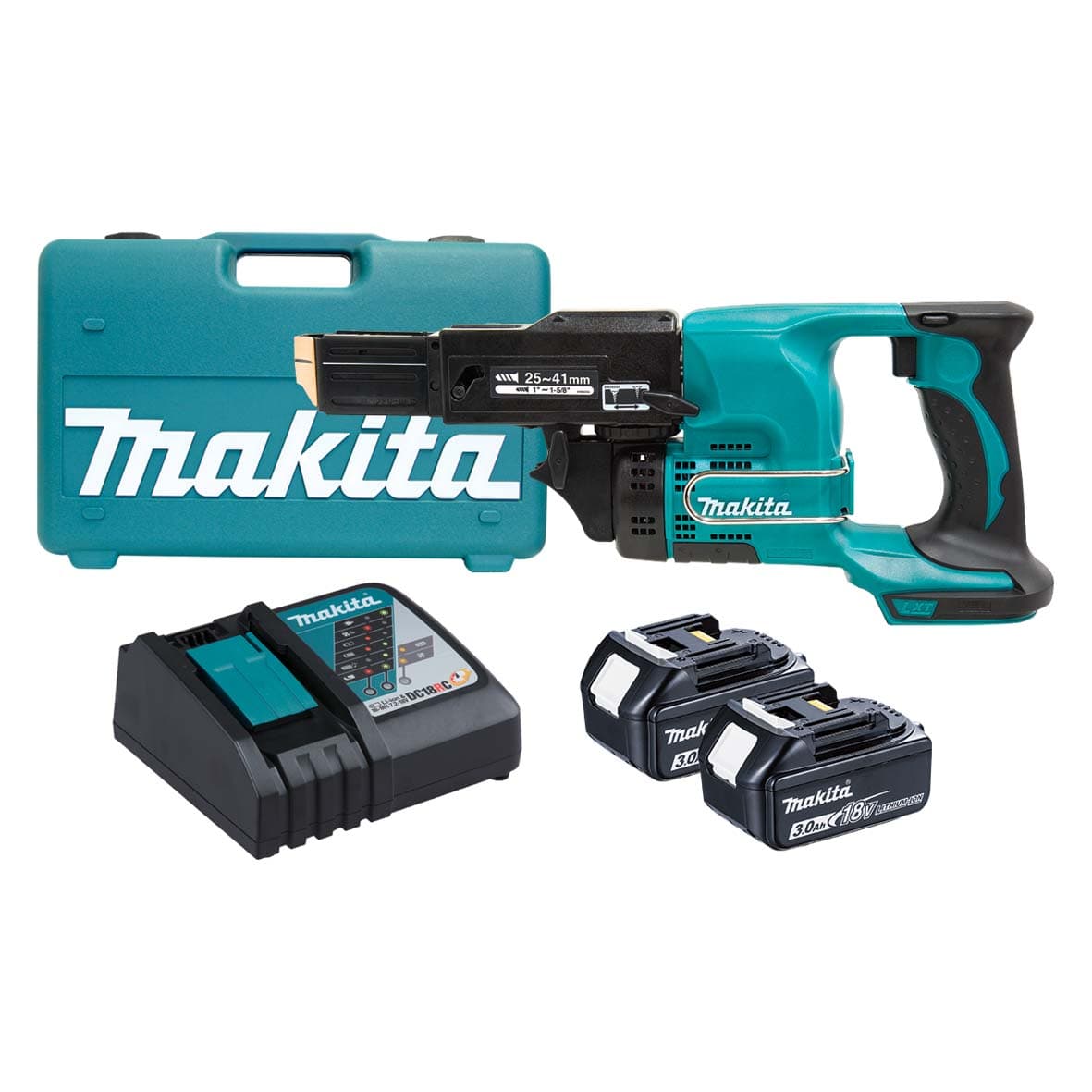 18V 3.0Ah Autofeed Screwdriver Kit DFR450RFEX by Makita