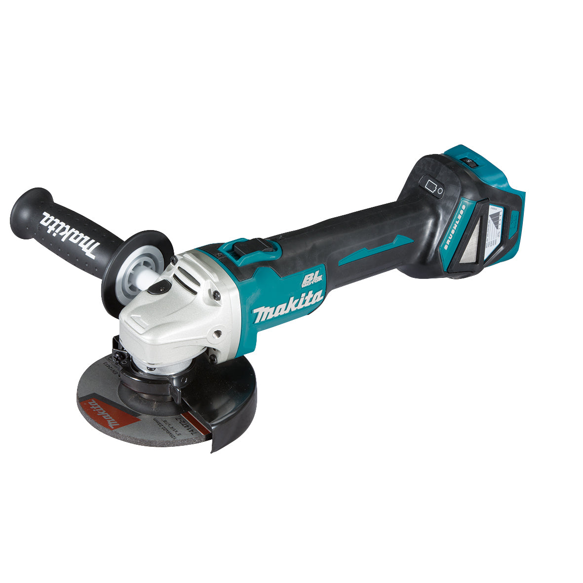 18V 125mm Brushless Slide Switch Angle Grinder Bare (Tool Only) DGA511Z by Makita