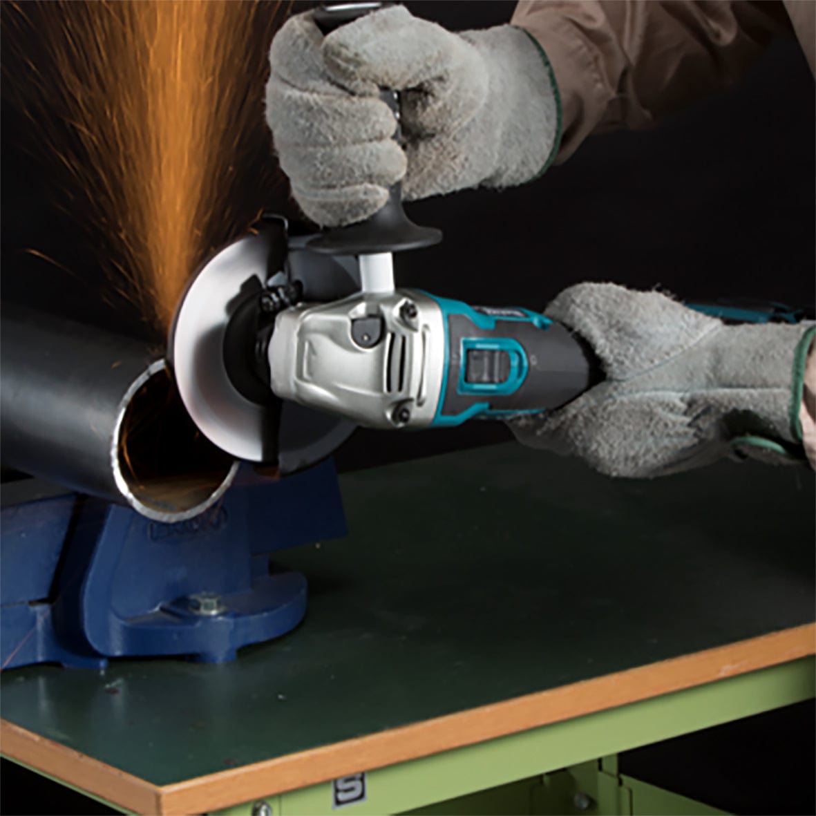 18V 125mm Brushless Slide Switch Angle Grinder Bare (Tool Only) DGA511Z by Makita