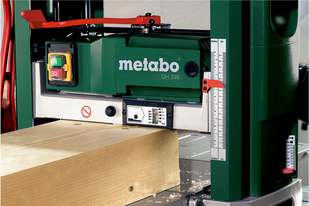 330mm (12") Benchtop Thicknesser DH330 (0200033019) by Metabo