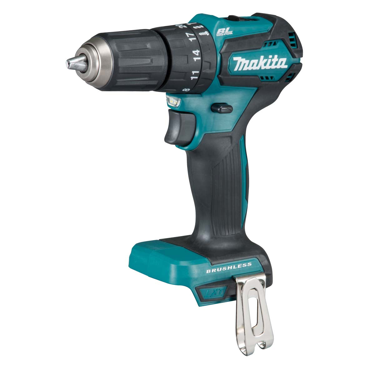 18V Brushless Sub-Compact Hammer Driver Drill Bare (Tool Only) DHP483Z by Makita