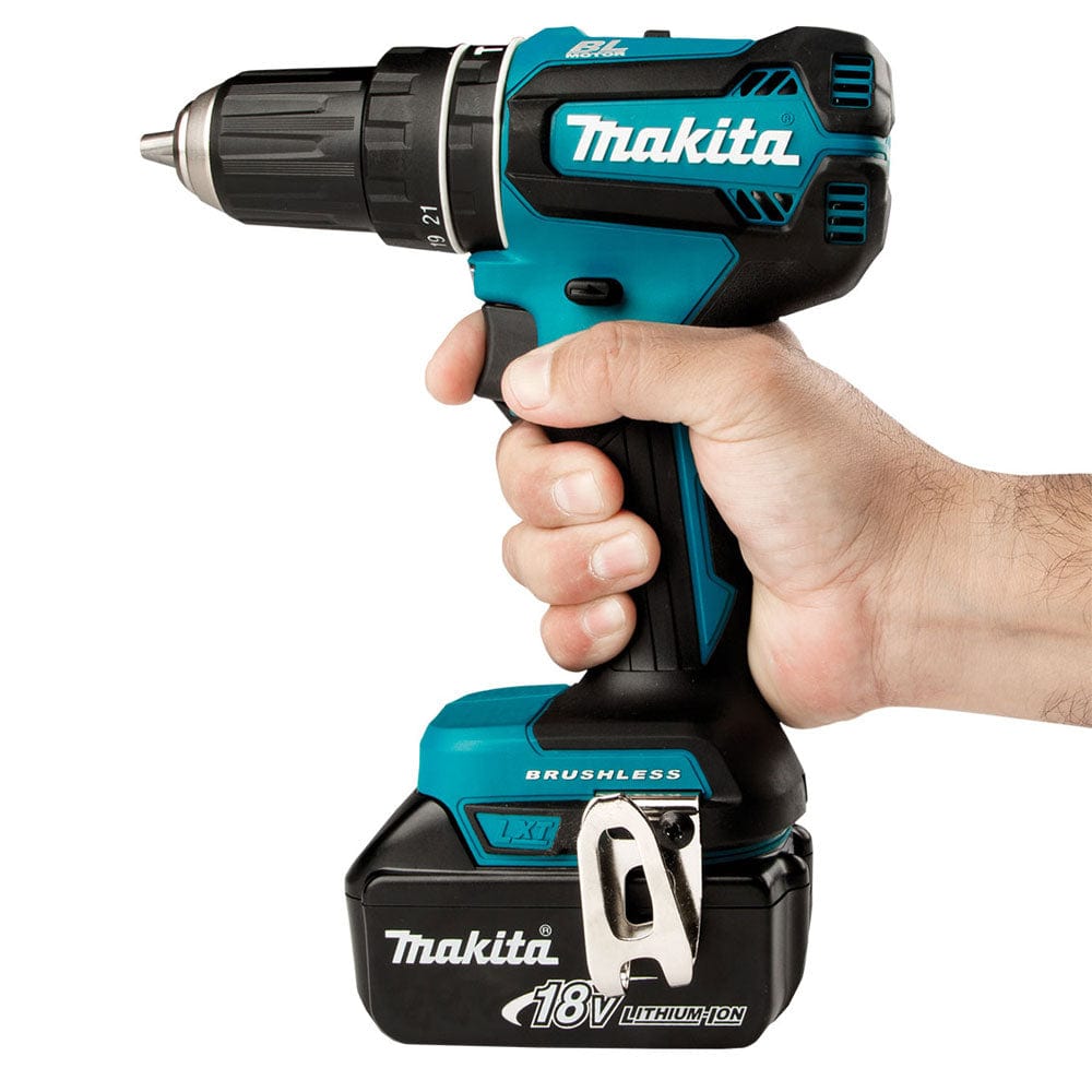 18V Brushless Hammer Driver Drill Kit DHP485SFE by Makita