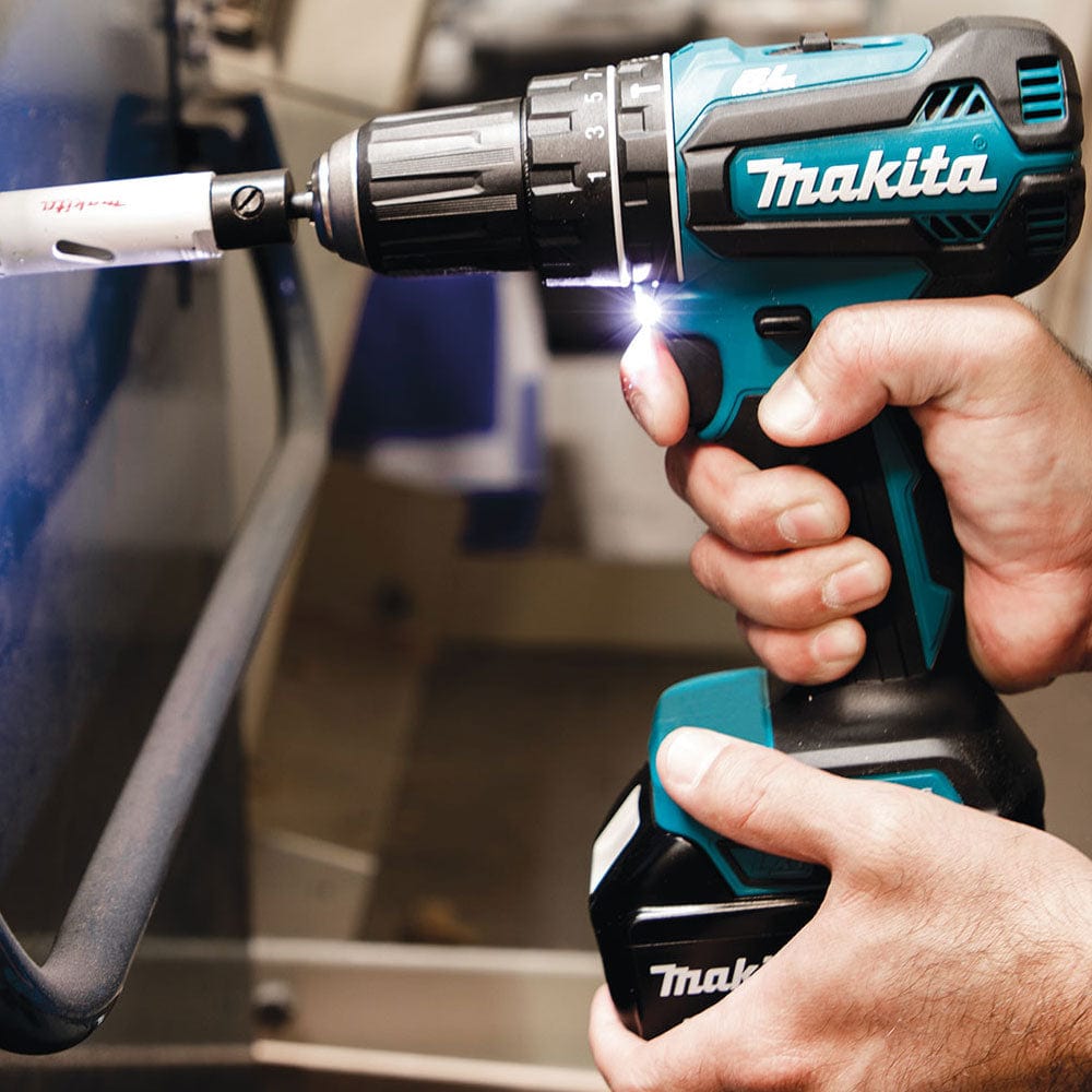 18V Brushless Hammer Driver Drill Kit DHP485SFE by Makita