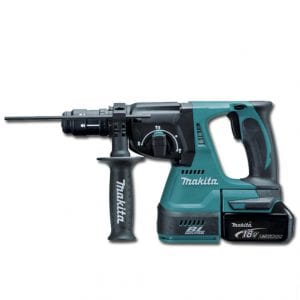 18V Mobile Brushless 24mm SDS Plus Rotary Hammer Kit DHR243RTE by Makita