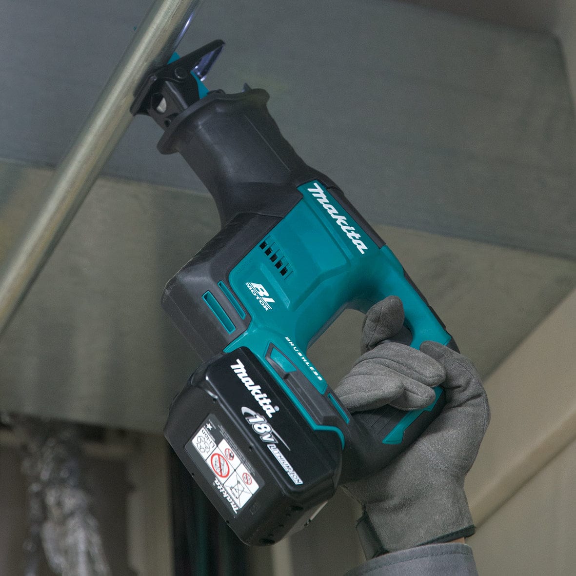 18V Brushless Sub-Compact Recipro Saw Bare (Tool Only) DJR188Z by Makita