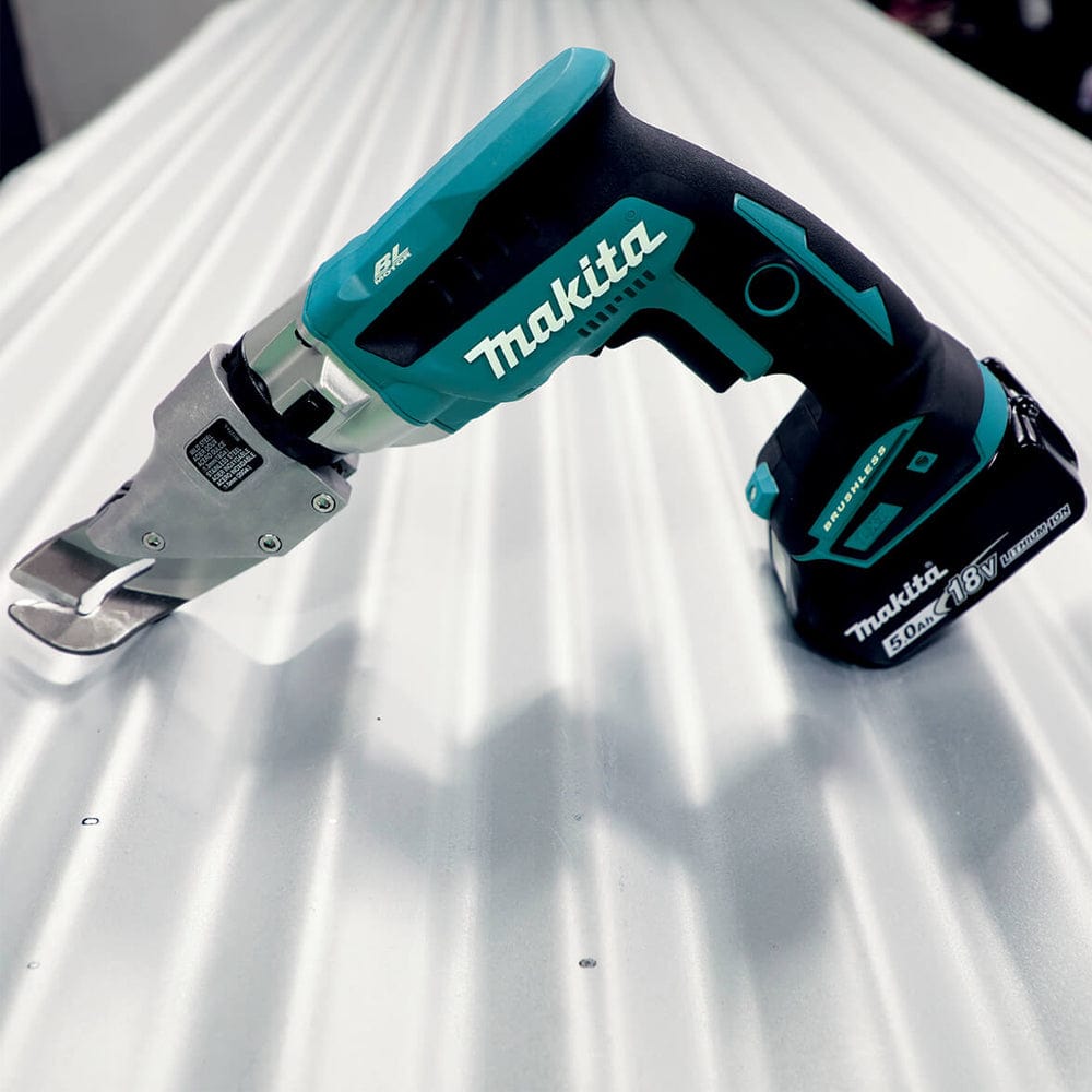 18V Brushless 1.3mm Metal Cutting Offset Shears Bare (Tool Only) DJS131Z by Makita