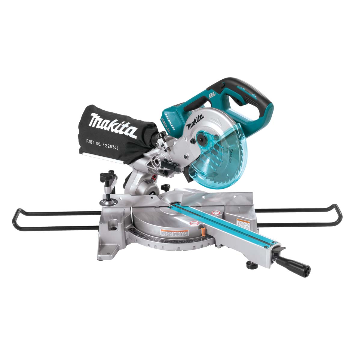 18Vx2 190mm (7-1/2") Brushless Slide Compound Mitre Saw Bare (Tool Only) DLS714Z by Makita