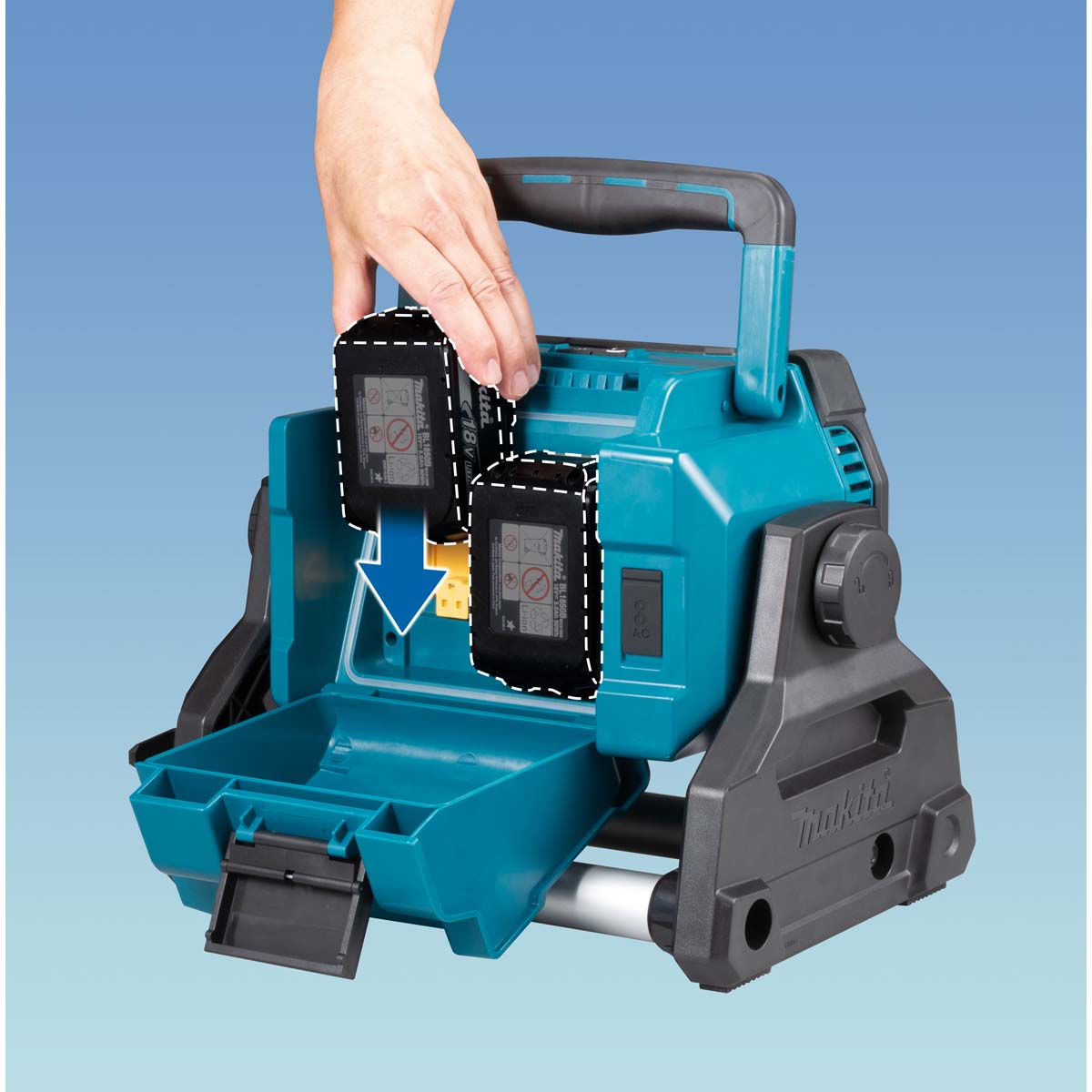 18V High Brightness LED Work light Bare (Tool Only) DML809 by Makita