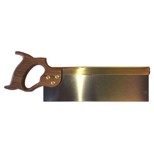 300mm 12" 15TPI Cross Cut Tenon Saw with Brass Backed Blade and Walnut Handle by Roberts & Lee Dorchester