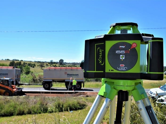 Red Beam Rotary Laser Set 012-I66R by Imex