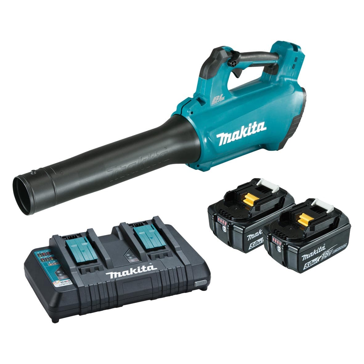 18V 5.0Ah Brushless Blower Kit DUB184PT2 by Makita