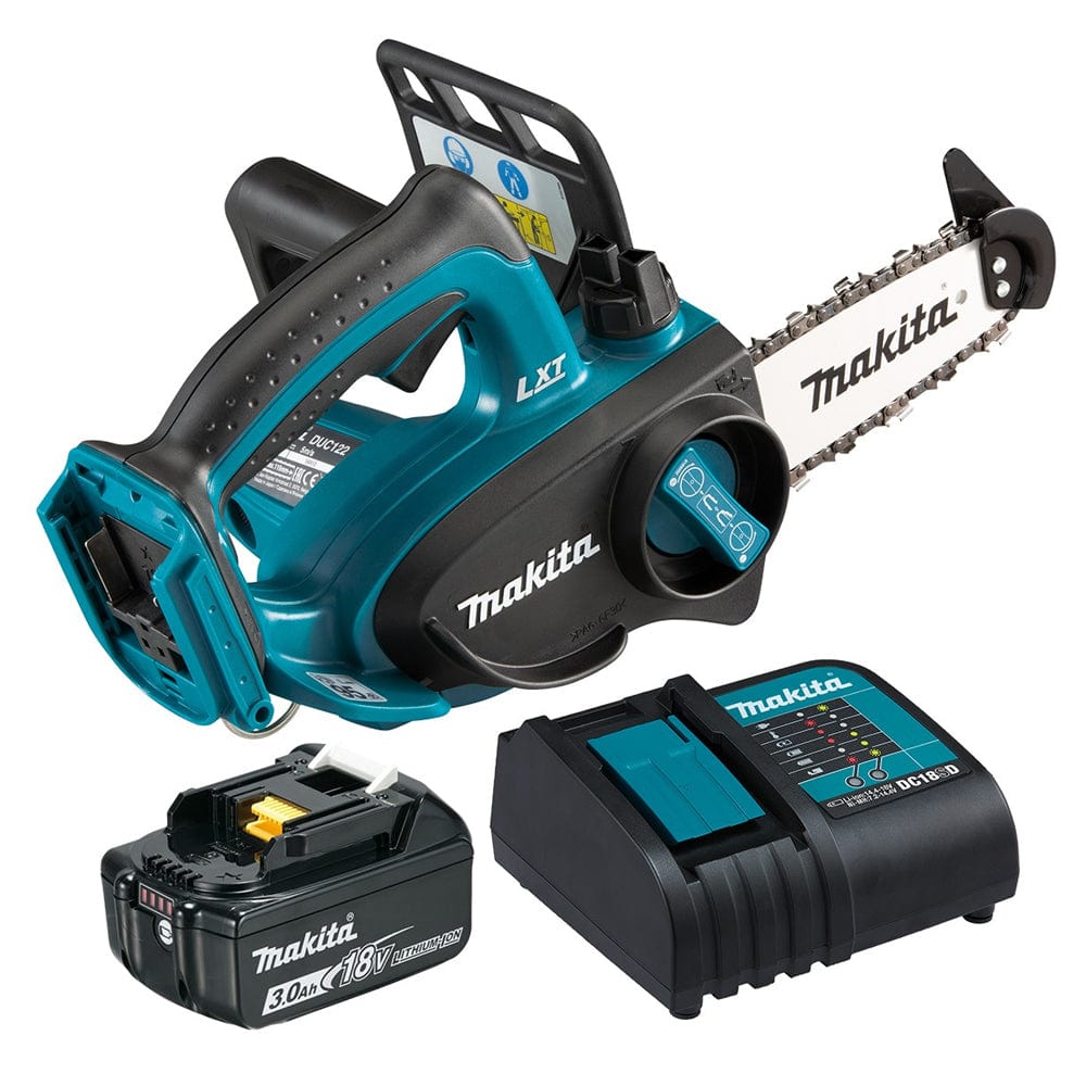 18V 3.0Ah 115mm (4-1/2") Chainsaw Kit DUC122SF by Makita
