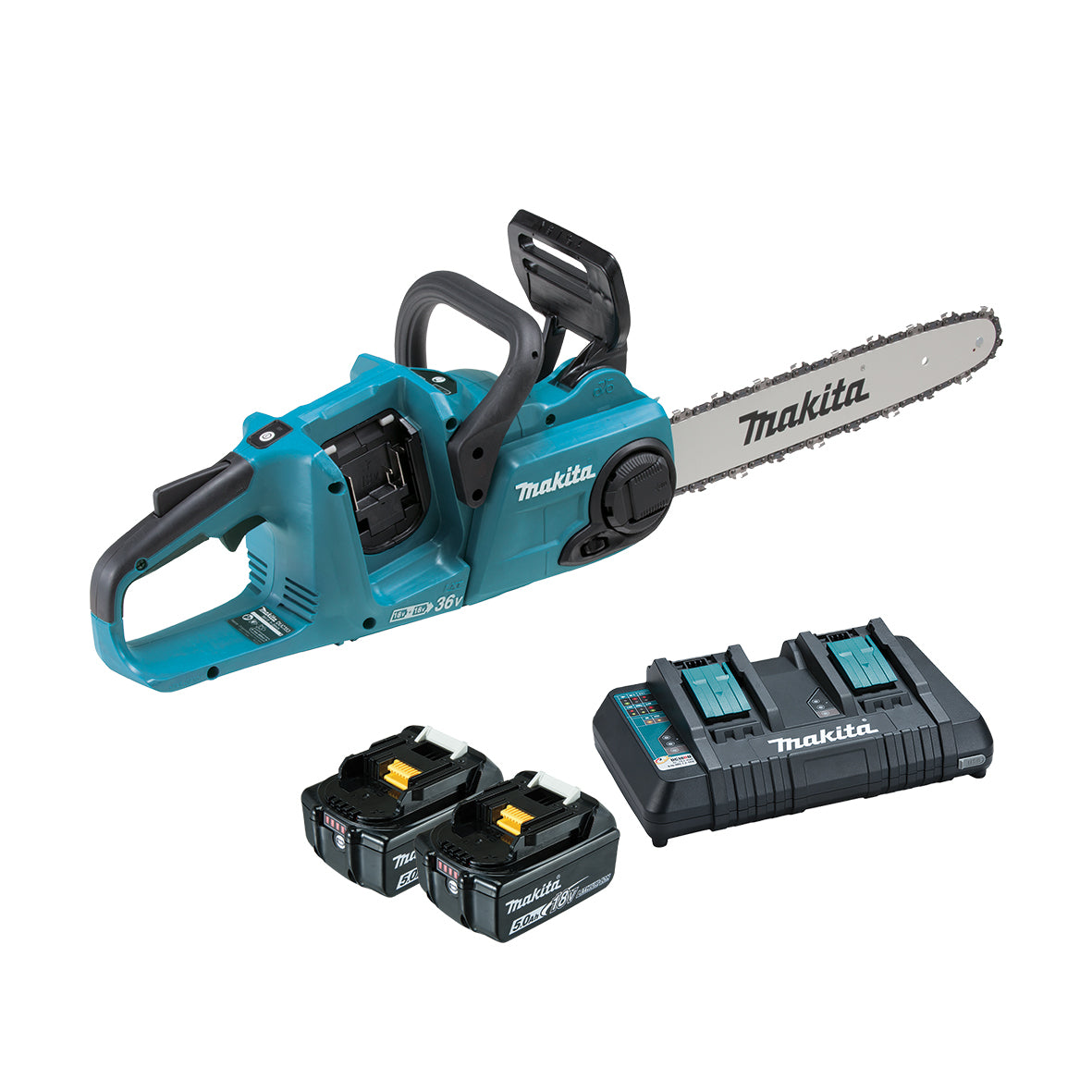 18Vx2 350mm (14") Chainsaw Kit DUC353PT2 by Makita