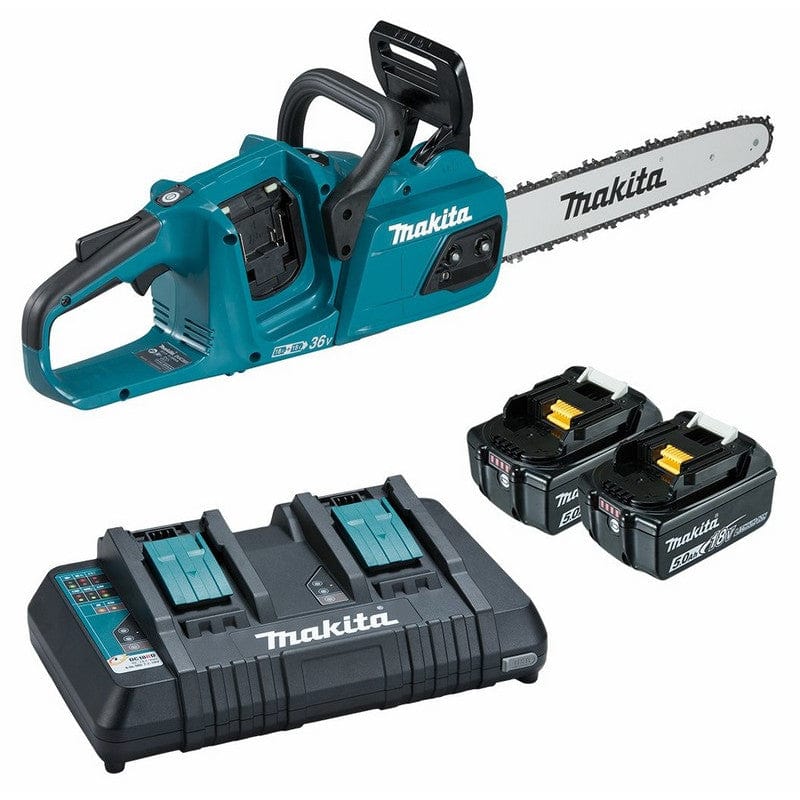 18Vx2 5.0Ah 300mm 12" Chainsaw Kit DUC302PT2 by Makita