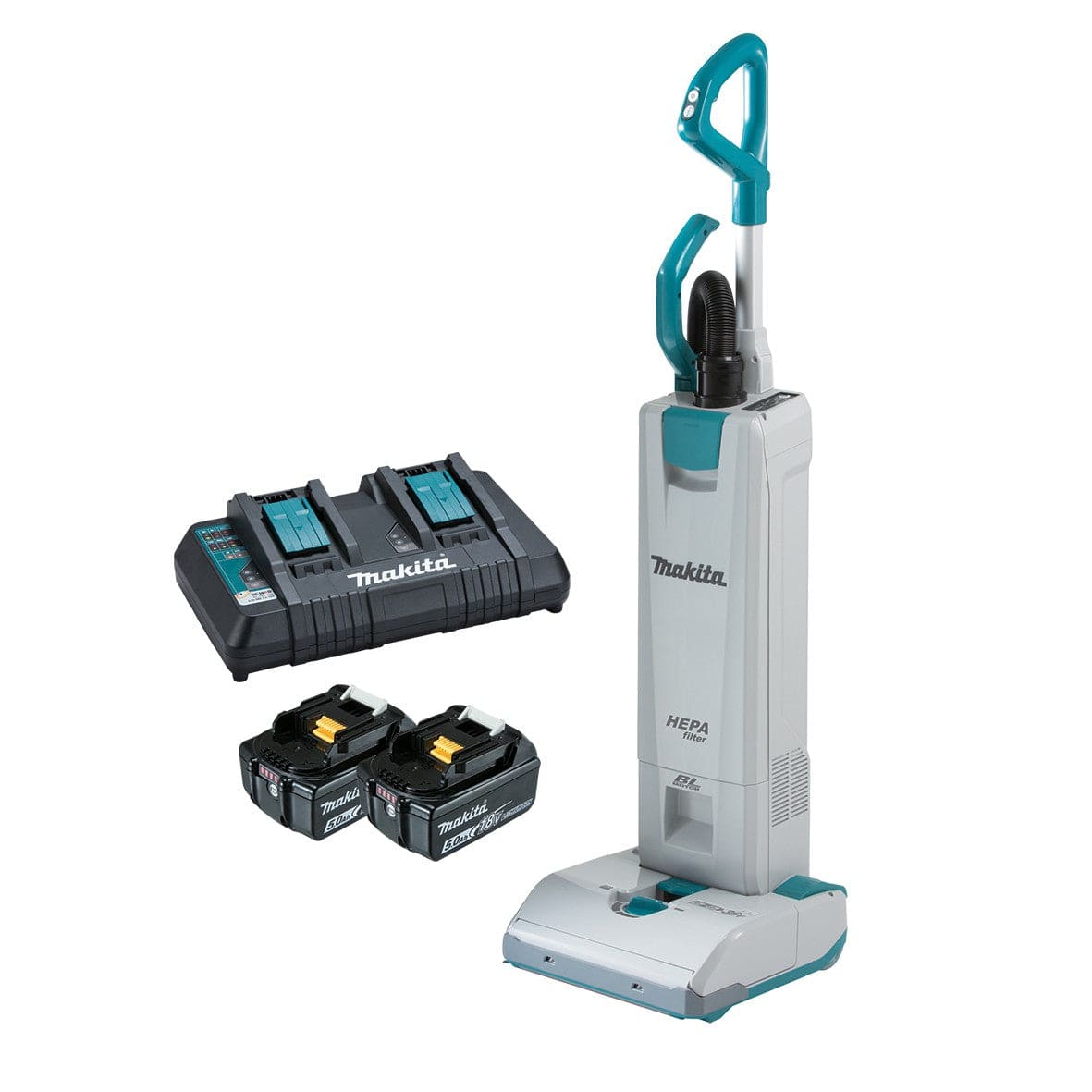 18Vx2 5.0Ah Brushless Upright Vacuum Cleaner Kit DVC560PT2 by Makita
