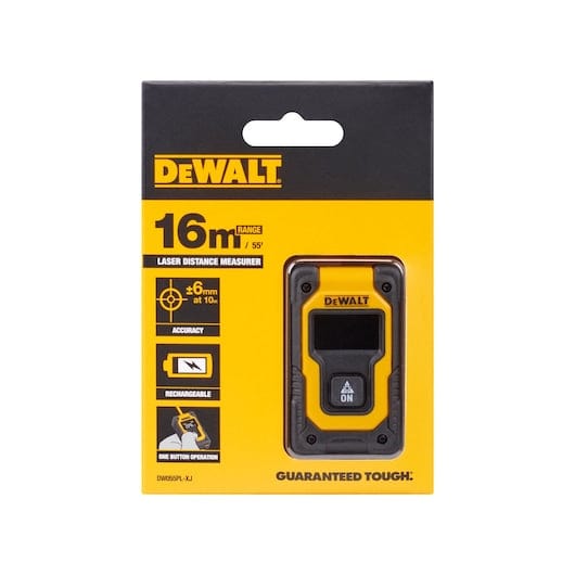 16m Pocket Laser Distance Measure DW055PL-XJ by Dewalt