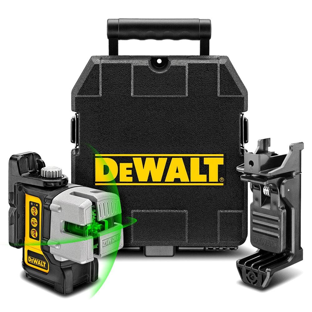 3 X 360 Cross Line Green Laser DW089CG-XJ by Dewalt