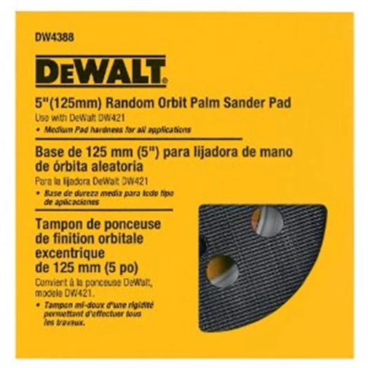 DEWALT Medium Hook and Loop Pad in the Grinder Parts & Attachments