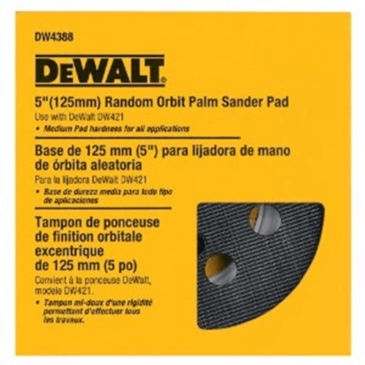 Dewalt 125mm Random Orbital Sander Pad DW4388