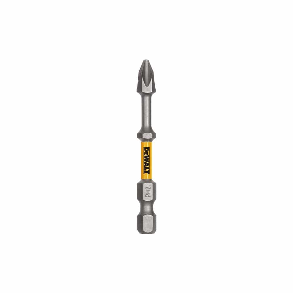 63.5mm PH2 2Pce MAX IMPACT Impact Driver Bits DWA2PH2MI2 by Dewalt