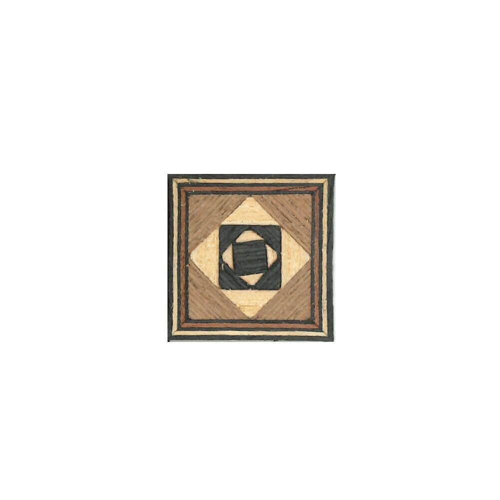 28mm x 28mm Veneer Motif Inlay E2004