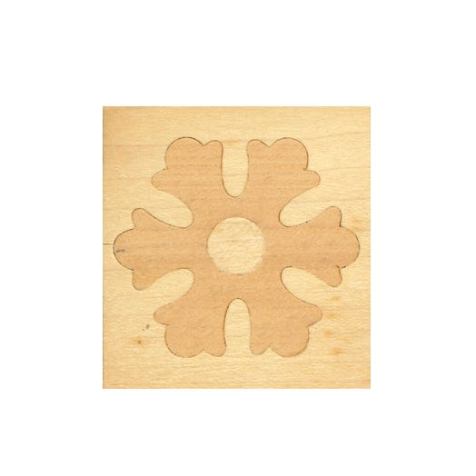 50mm x 50mm Veneer Motif Inlay E2017