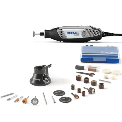 130W 26Pce Corded Rotary Tool Kit 3000-1/26 (F0133000PM) by Dremel