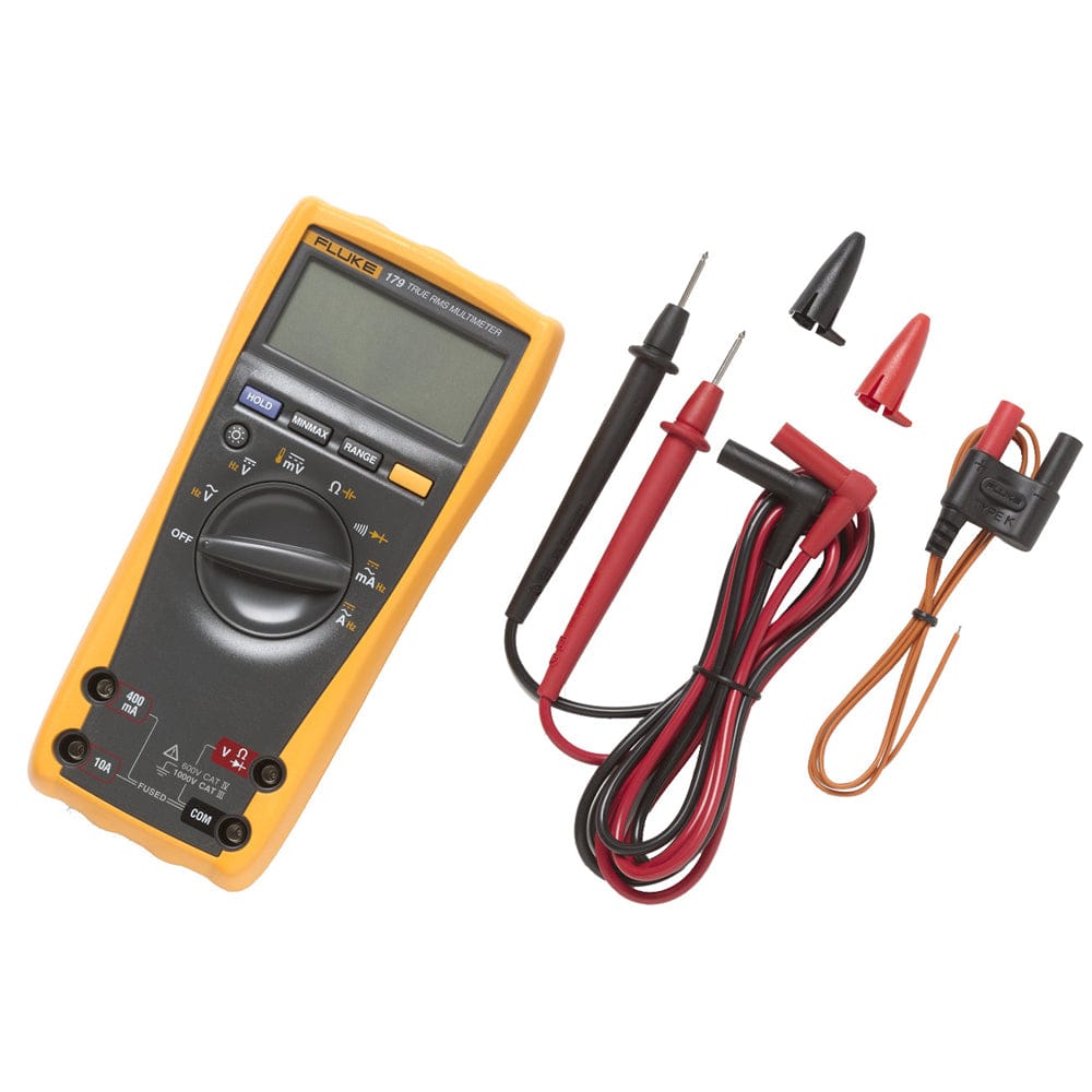 Electrician's Digital Multimeter Thermometer True-RMS Fluke 179 by Fluke