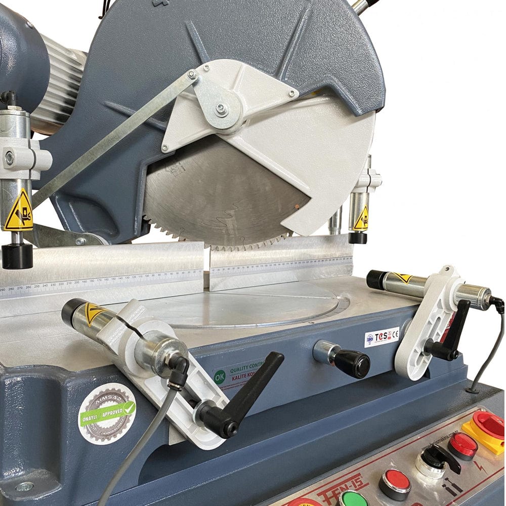 Fen-Is 400mm Pneumatic Aluminium, PVC & Wood Profile Cutting Mitre Saw Machine 415V FN 400P