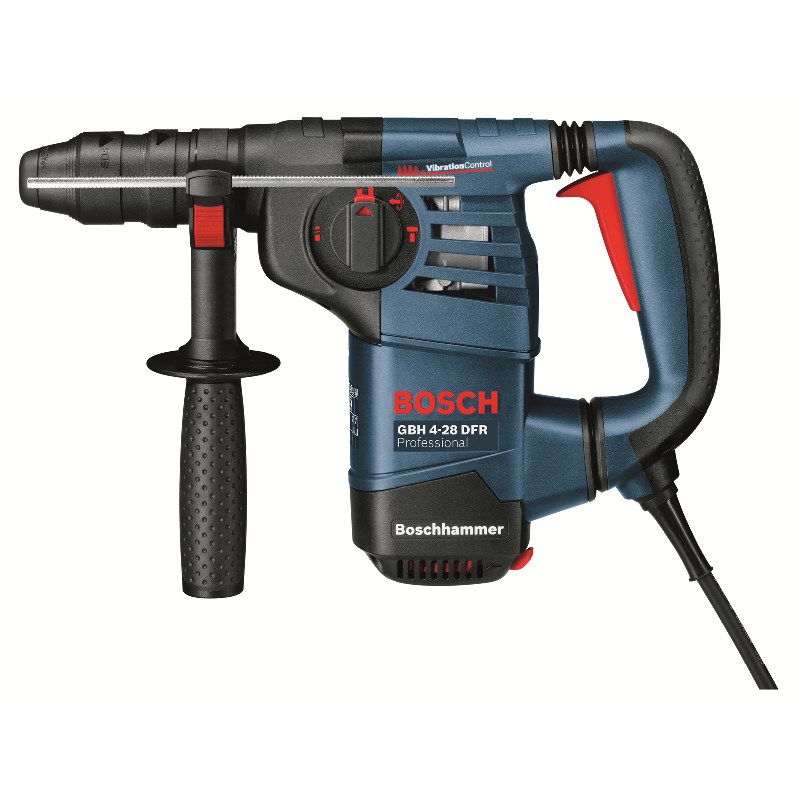 800W SDS-Plus Rotary Hammer GBH4-28DFR (061124A042) by Bosch