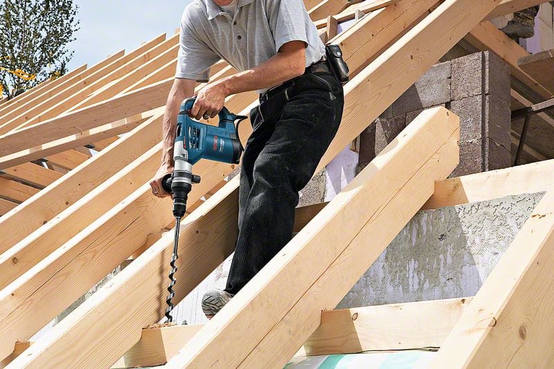 900W SDS-Plus Rotary Hammer GBH4-32DFR (0611332141) by Bosch