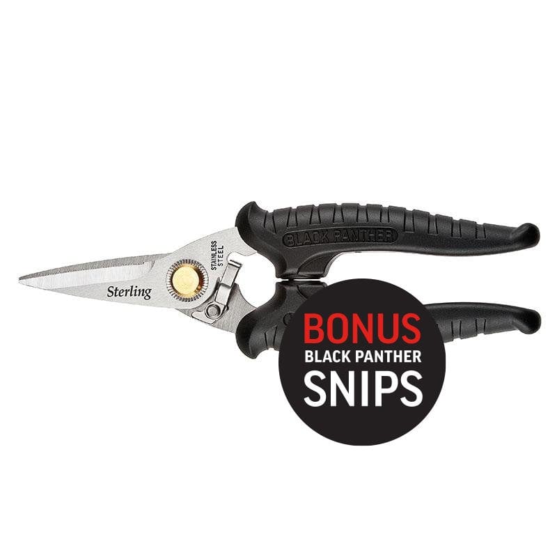 Metal - Stainless Steel Abrasive Cutting Discs 125mm x 1mm Xtra Tub (100Pce) *Bonus Free Panther Snips* GCDGX12510-100BP by Alpha