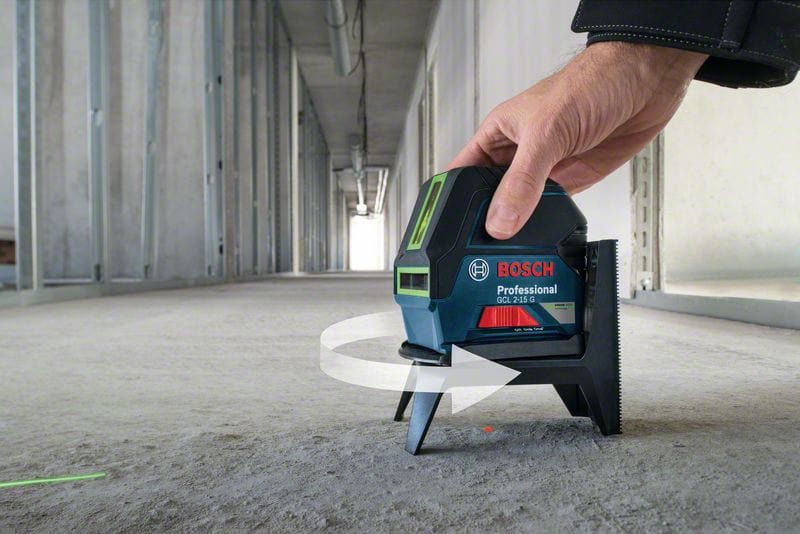 Cross Line Laser Level GCL2-15G (0601066J00) by Bosch