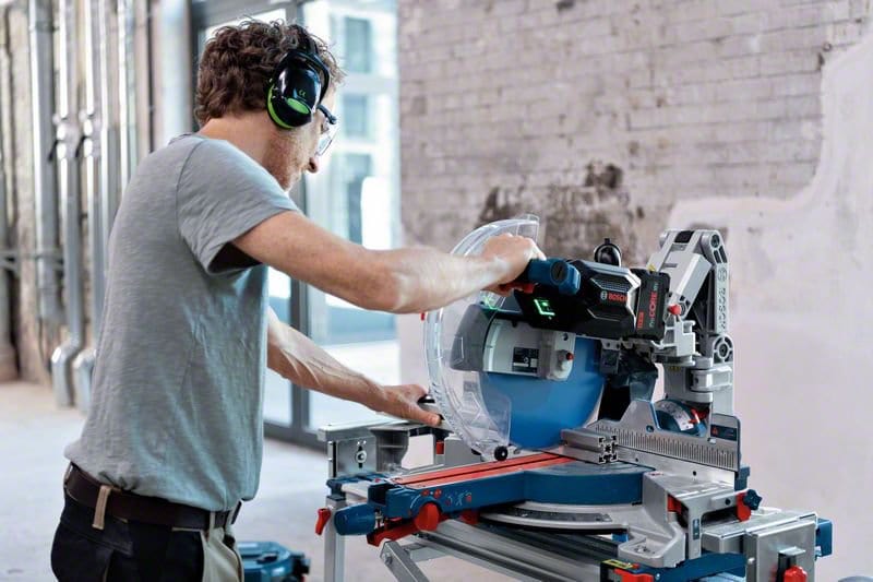 18V 305mm Brushless Mitre Saw Bare (Tool Only) GCM18V-305 (0601B43040) by Bosch