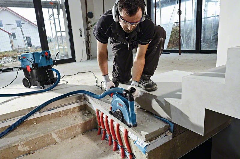 Dust Extraction Cutting Shroud To Suit 230mm Grinder GDE230FC-T (1600A003DM) by Bosch