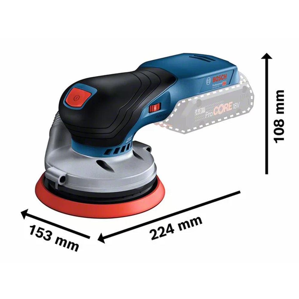 Bosch 125mm (5") 18V Random Orbital Sander Bare (Tool Only) GEX18V-125 (0601372241)