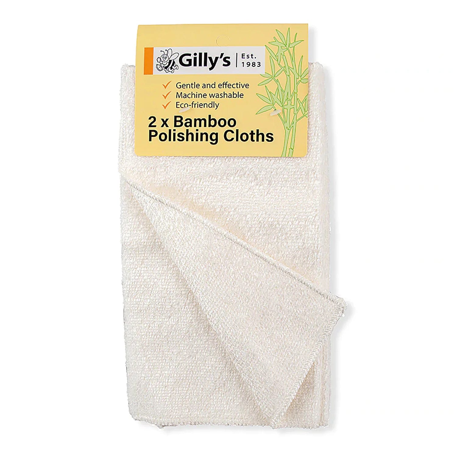 Gilly’s Bamboo Polishing Cloth | 2 Pack