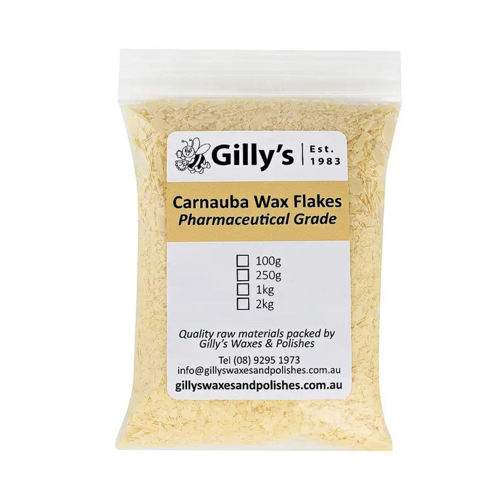 Carnauba Wax Flakes by Gilly's