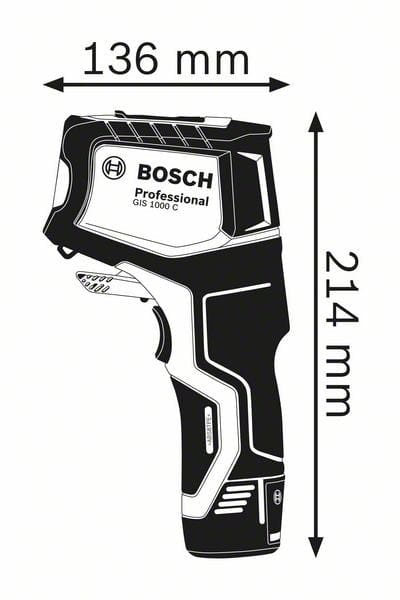 10.8V Thermo Detector Bare (Tool Only) GIS1000C (0601083340) by Bosch