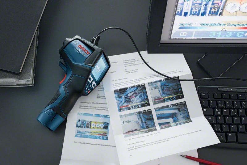 10.8V Thermo Detector Bare (Tool Only) GIS1000C (0601083340) by Bosch