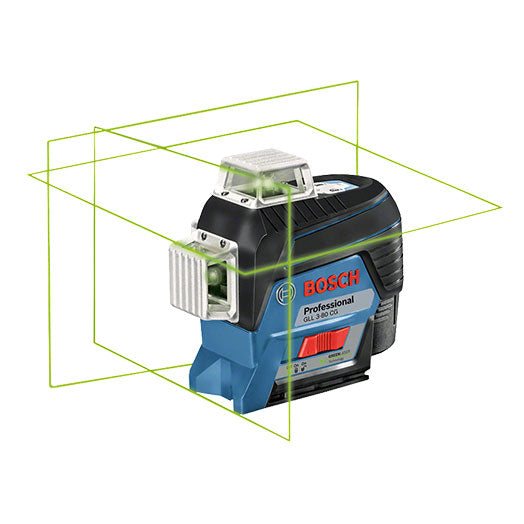 Green Cross Line Combination Professional Laser GLL3-80CG (0601063U80) by Bosch